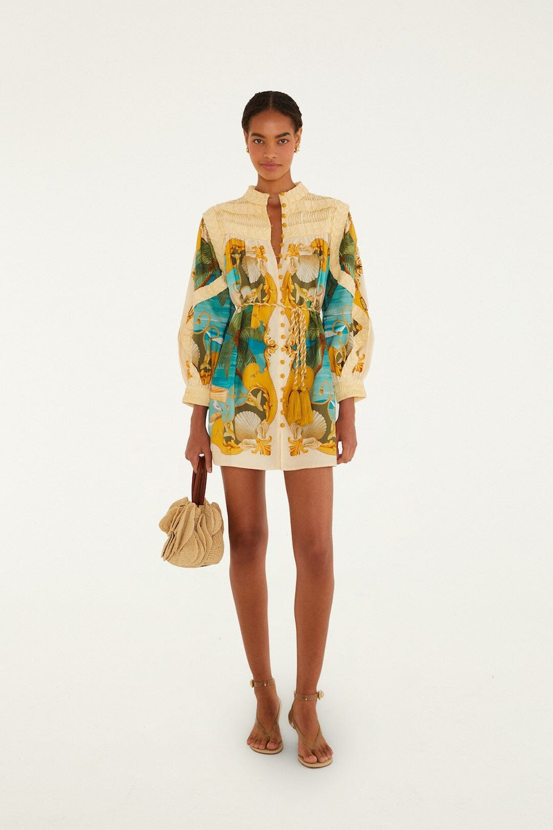 Sand Royal Sea Smocked Mini Dress 3