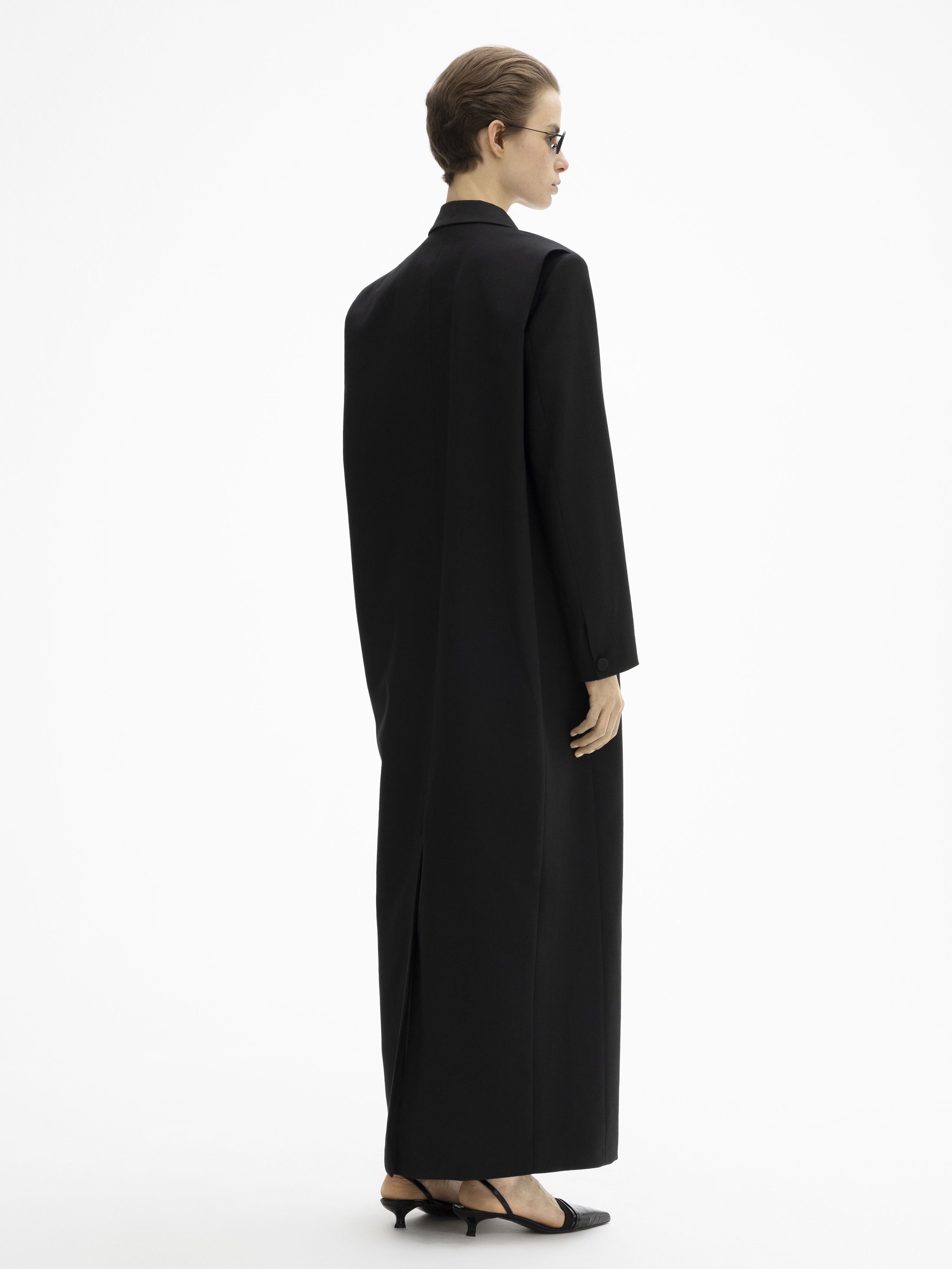 Long tuxedo blazer - 3