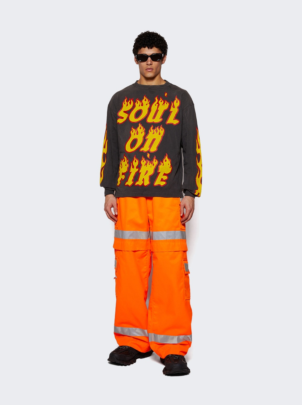 Soul On Fire Tee Black - 2