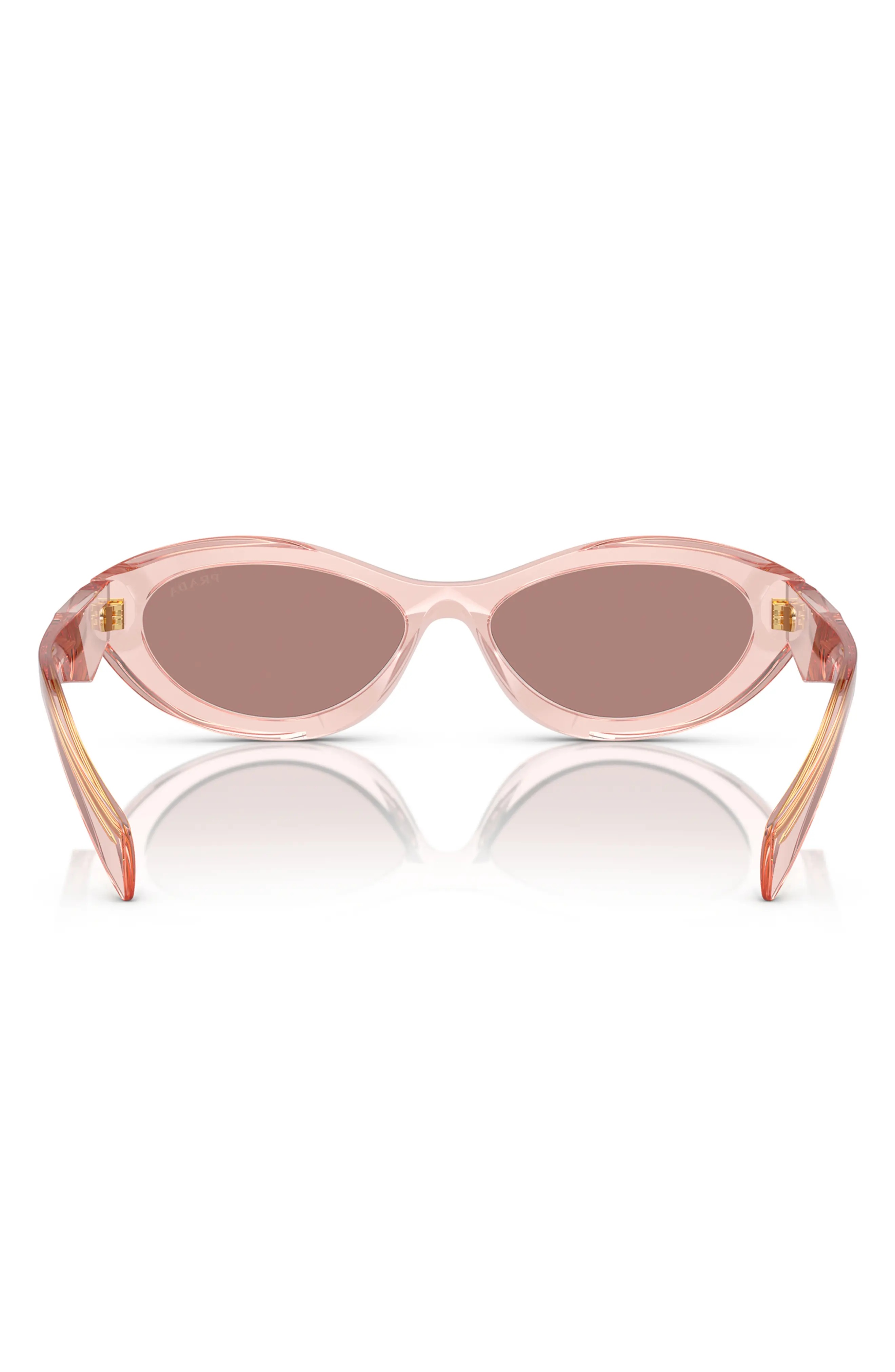 56mm Oval Sunglasses - 3