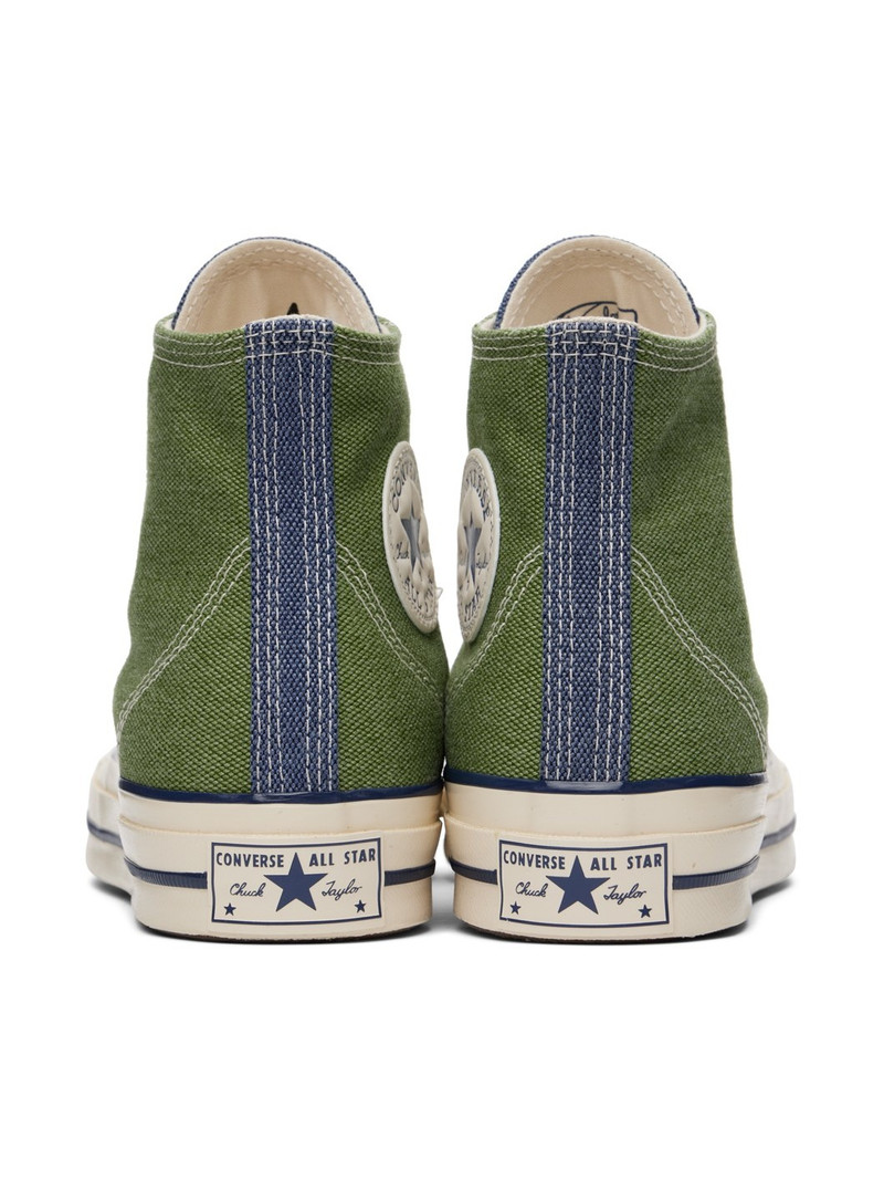 Green Chuck 70 Hi Sneakers 2