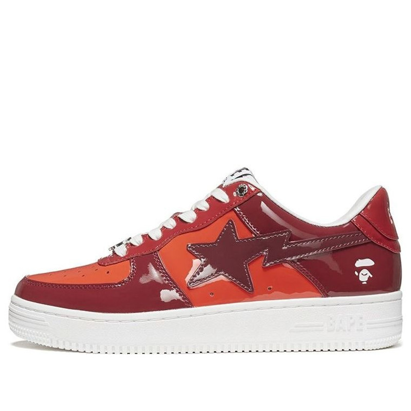 A Bathing Ape Bape Sta 'Burgundy Red Orange' 1H20-191-046-RED - 1