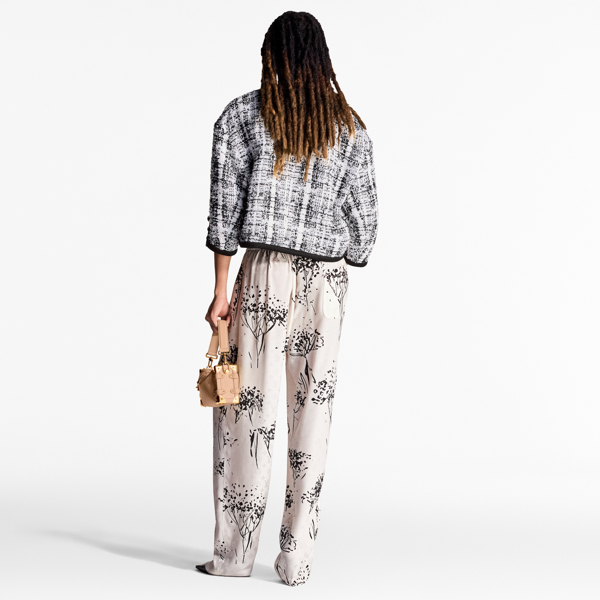 Monogram Tree Pajama Pants - 3