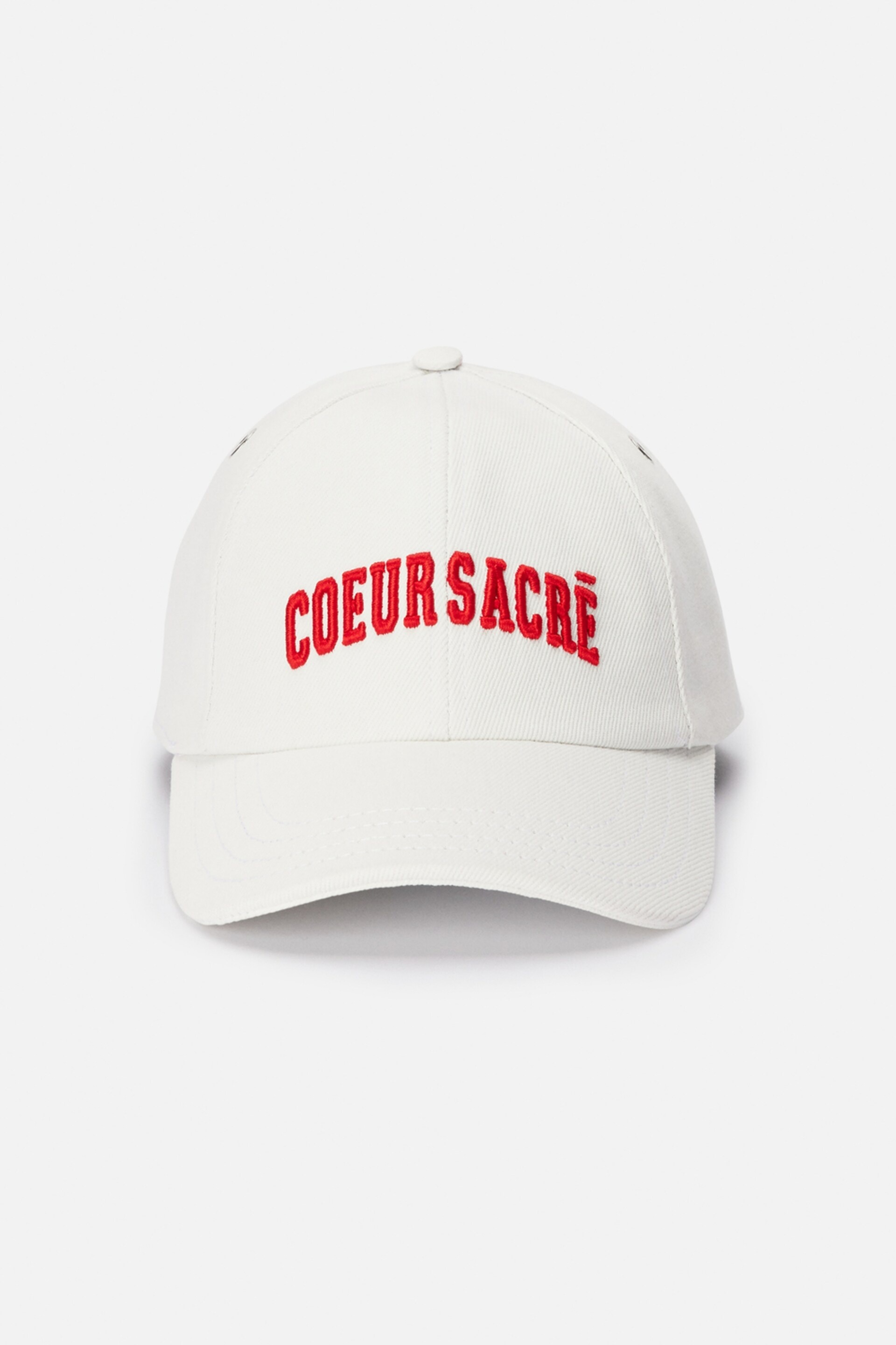 Coeur Sacré Embroidery Cap - 6