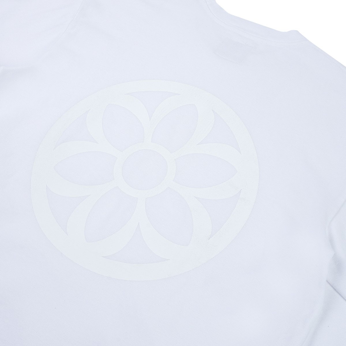 GA-LS-WHT GOOD ART HLYWD Heavyweight Long Sleeve Crew Neck T-Shirt - Optic White - 6