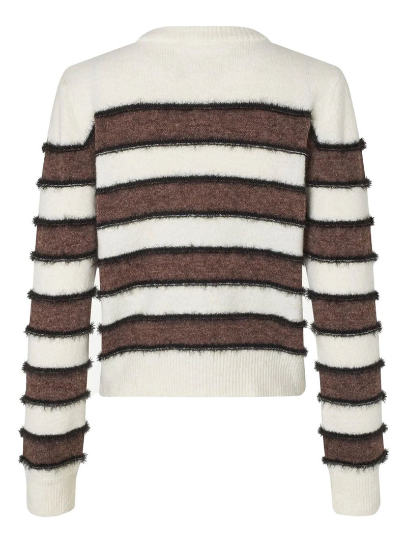 SAMSØE SAMSØE striped cardigan outlook