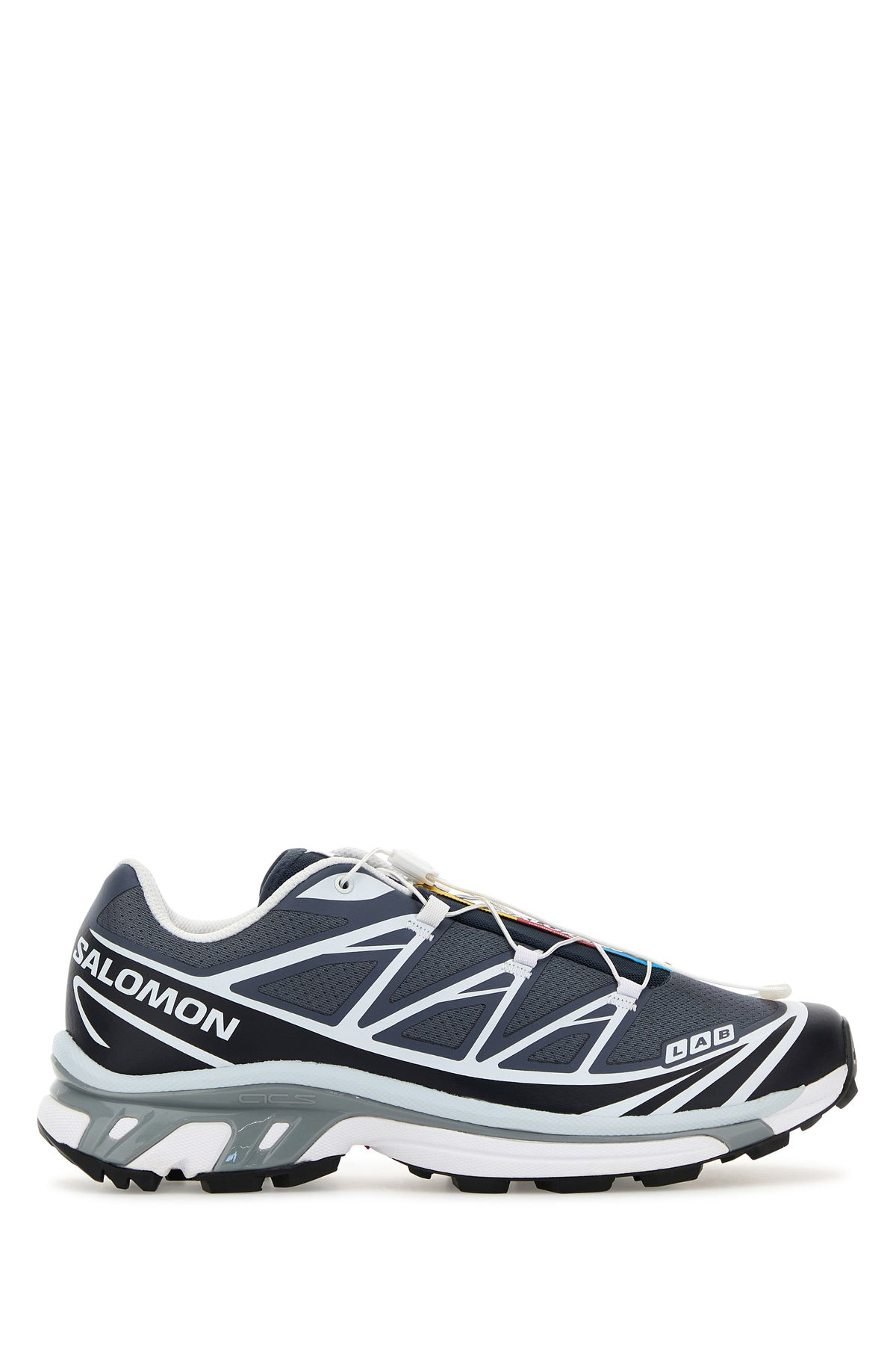 Two-tone mesh and fabric XT-6 sneakers - 1