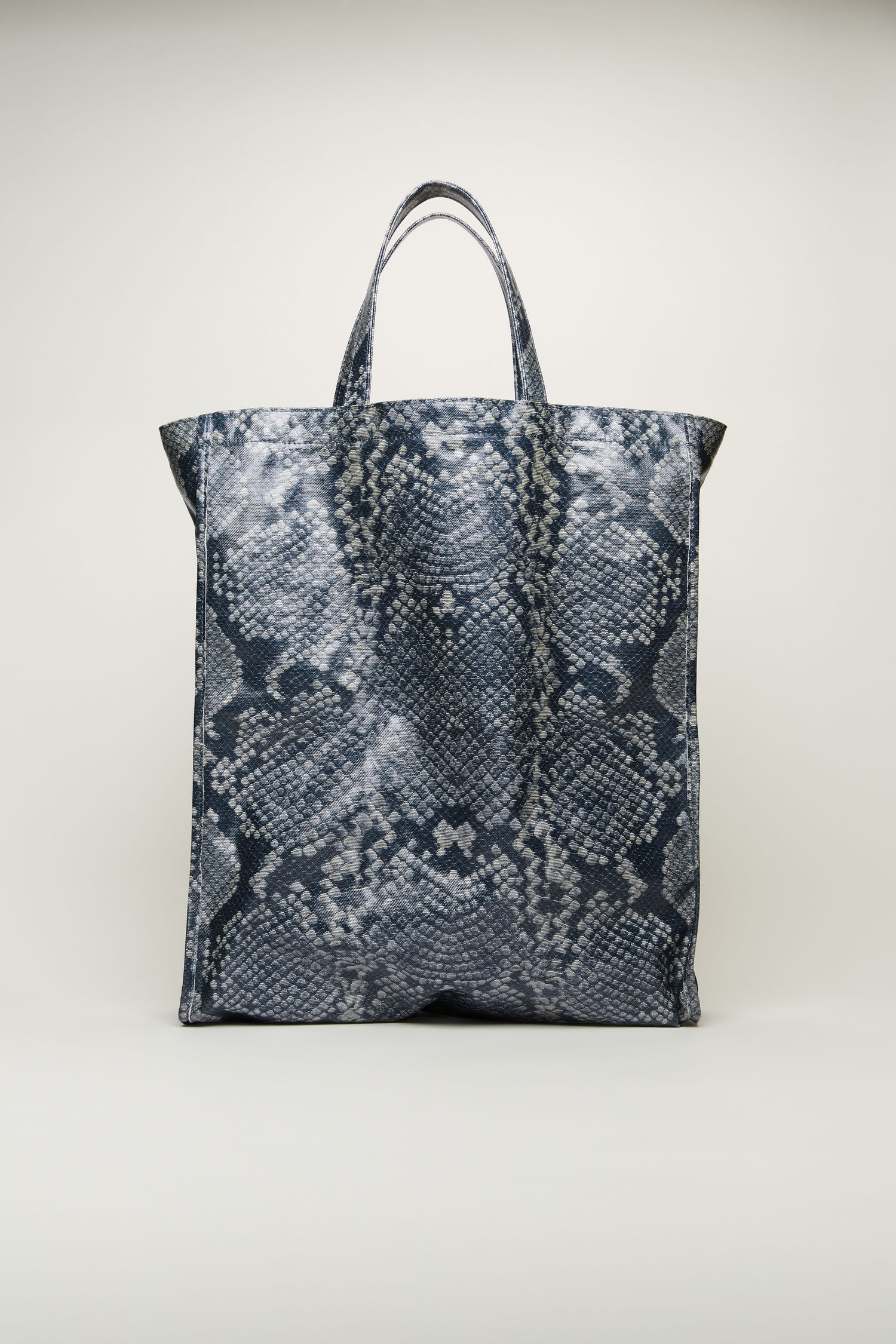 Python-print tote bag black/white - 3