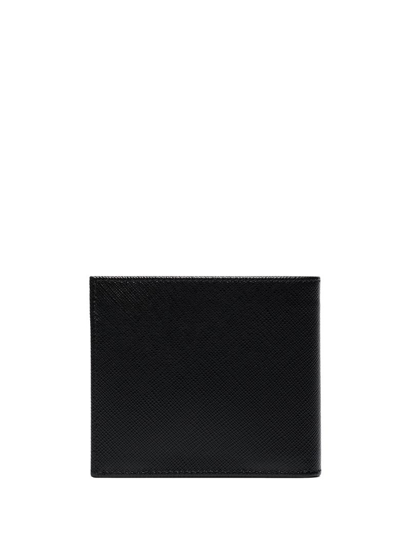 triangle-logo bifold wallet - 2