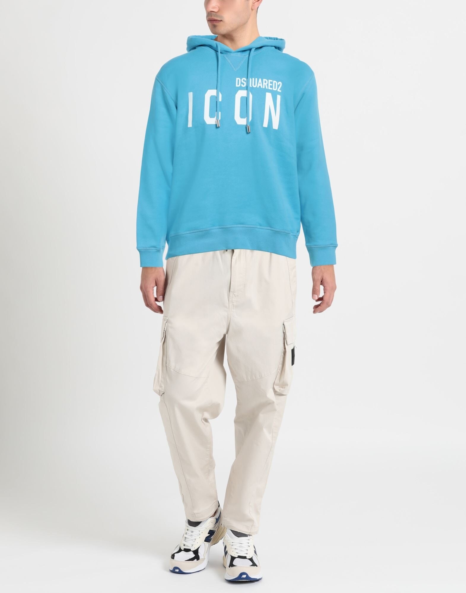 Azure Men's Hooded Sweatshirt - 2