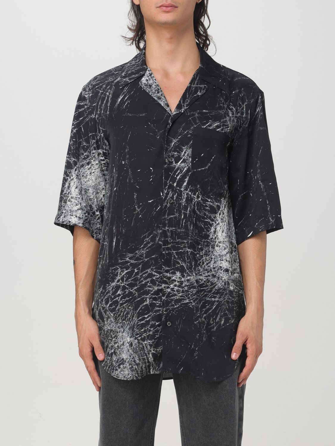 Tシャツ・カットソー alexander mcqueen FW23 HAWAIIAN SHIRT (750133_QVO318500) Alexander McQueen Hawaiian Shirt | italist | REVERSIBLE