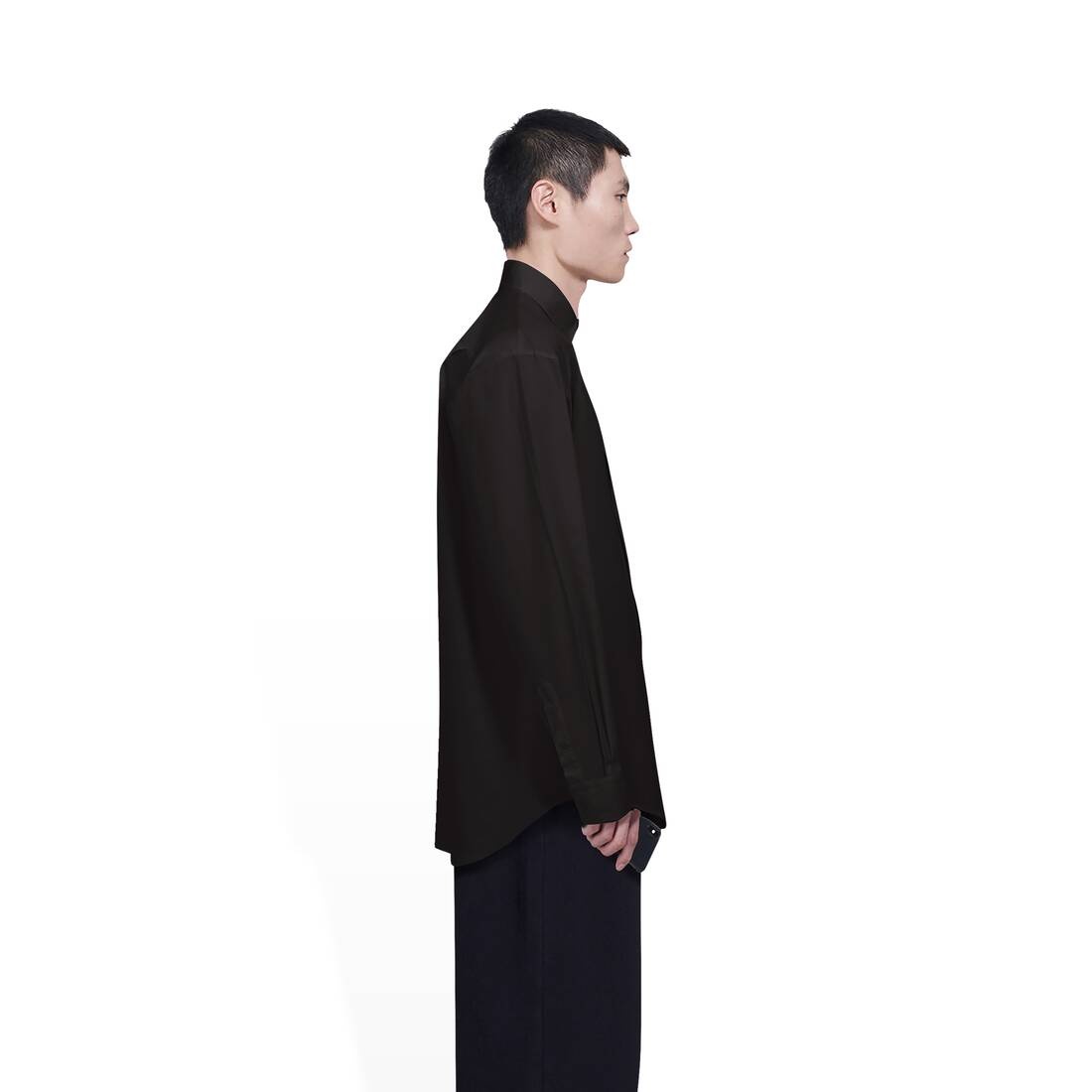 Men's Political Campaign Shirt in Black - 3