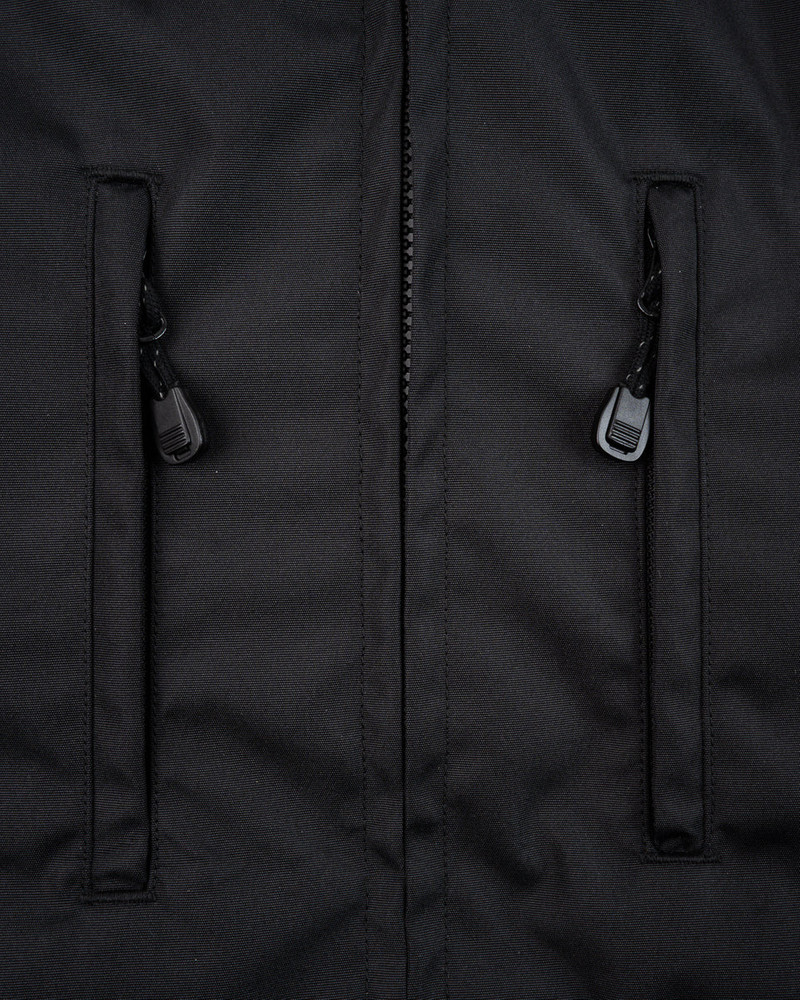 IHJ-152-BLK CORDURA® FLEECE LINED WINDBREAKER - BLACK 10