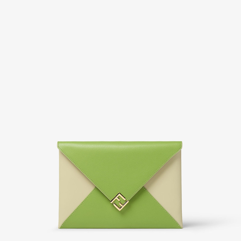 FF Diamonds Pouch Green leather pouch 1