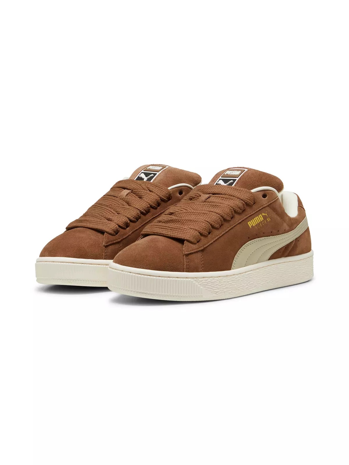 PUMA Suede XL "Haute Coffee/Desert Dust" Men's Shoe - 3