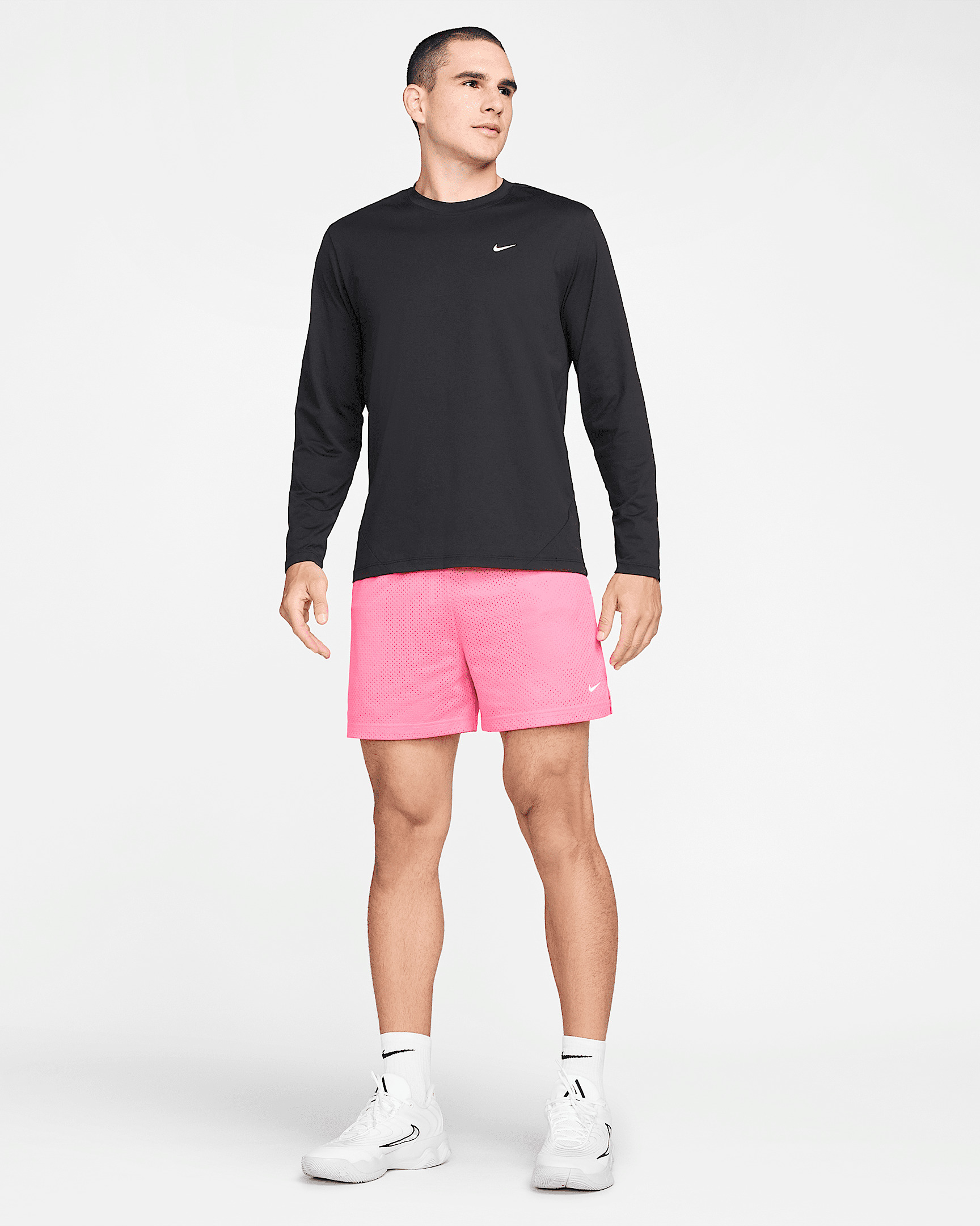 Nike Men's Dri-FIT 5" Mesh Basketball Shorts - 6
