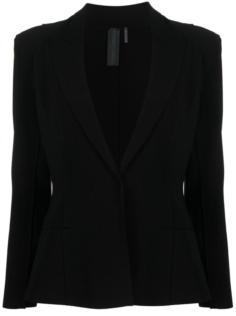 single-breasted tailored blazer 1