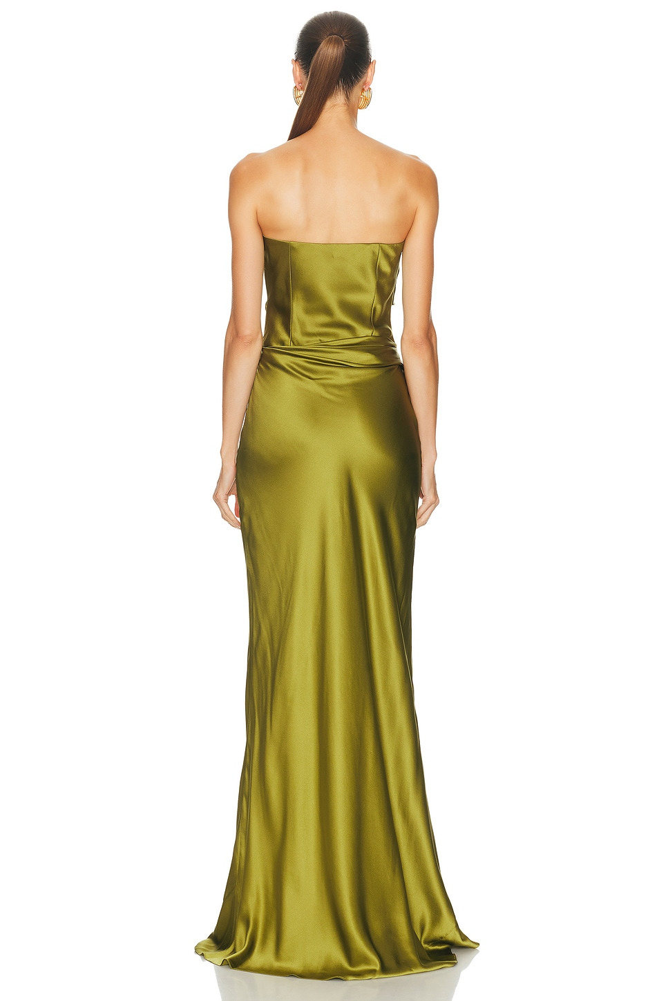 Cowl Bustier Gown - 3