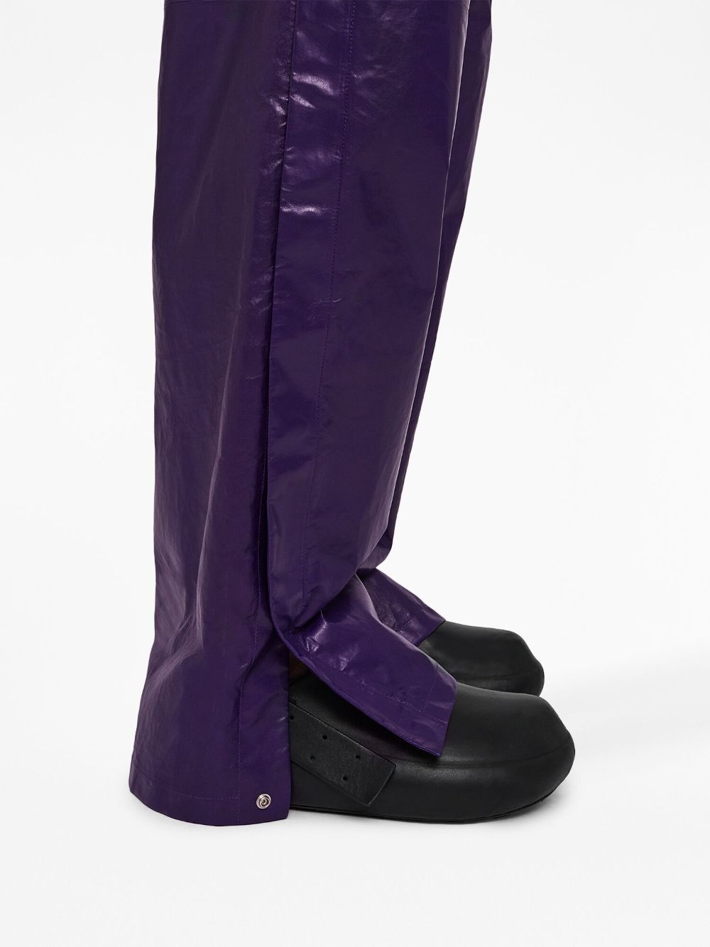 loose-fit slit trousers - 6