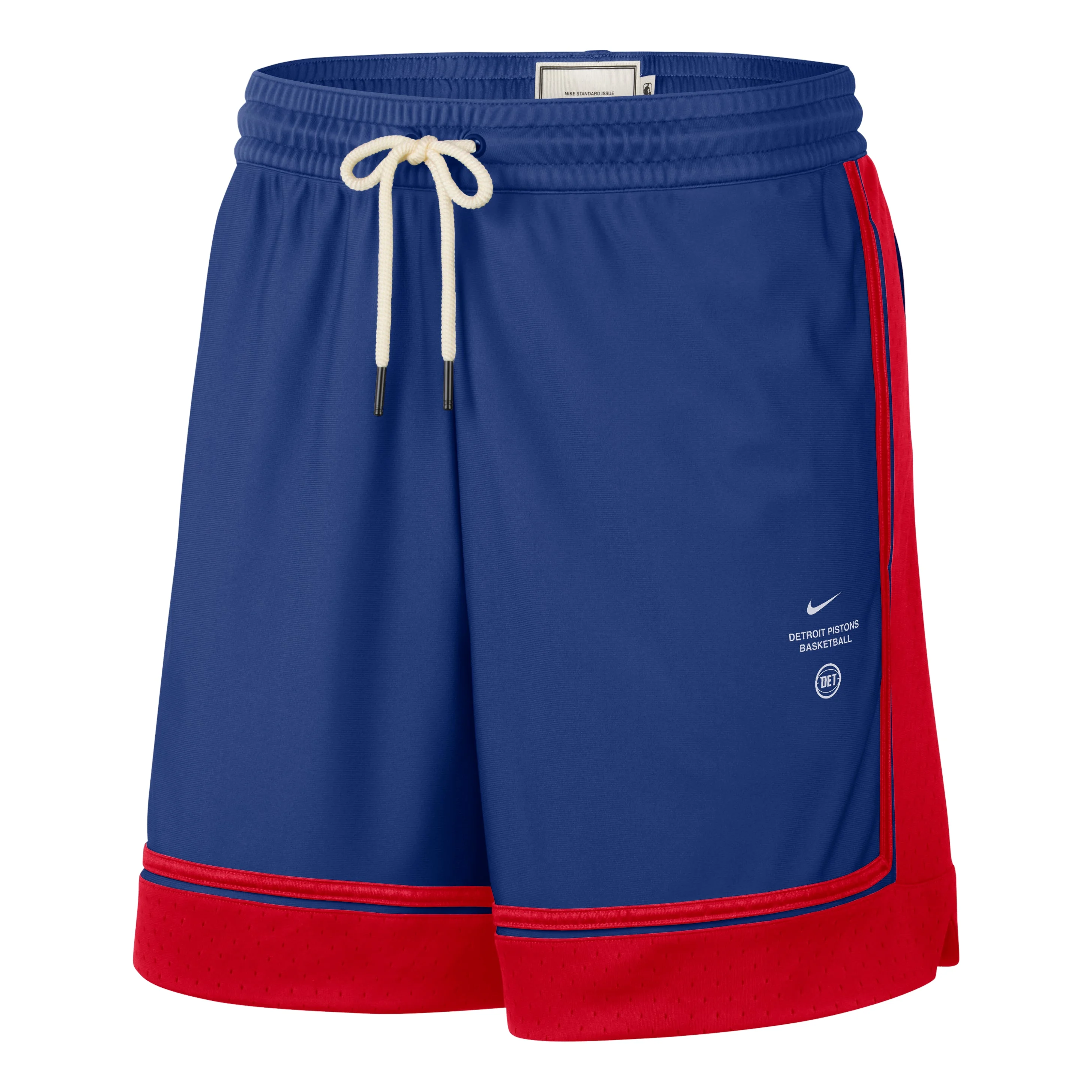 Nike Detroit Pistons Standard Issue 6" Shorts 'Rush Blue University Red' IQ1719-495 - 1