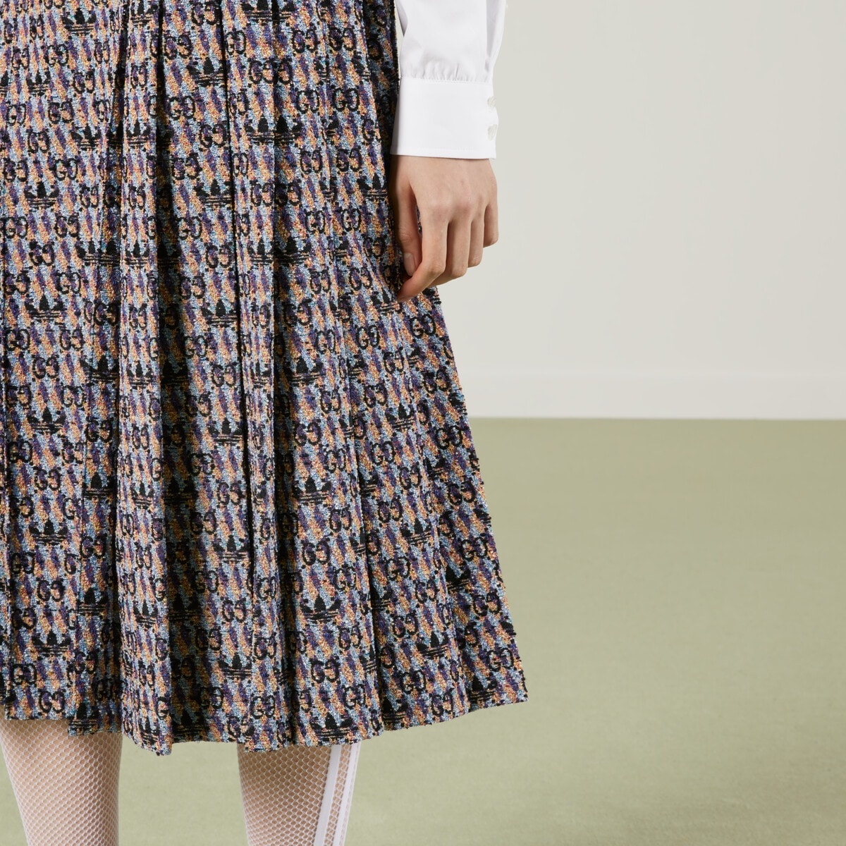 adidas x Gucci GG Trefoil skirt - 4