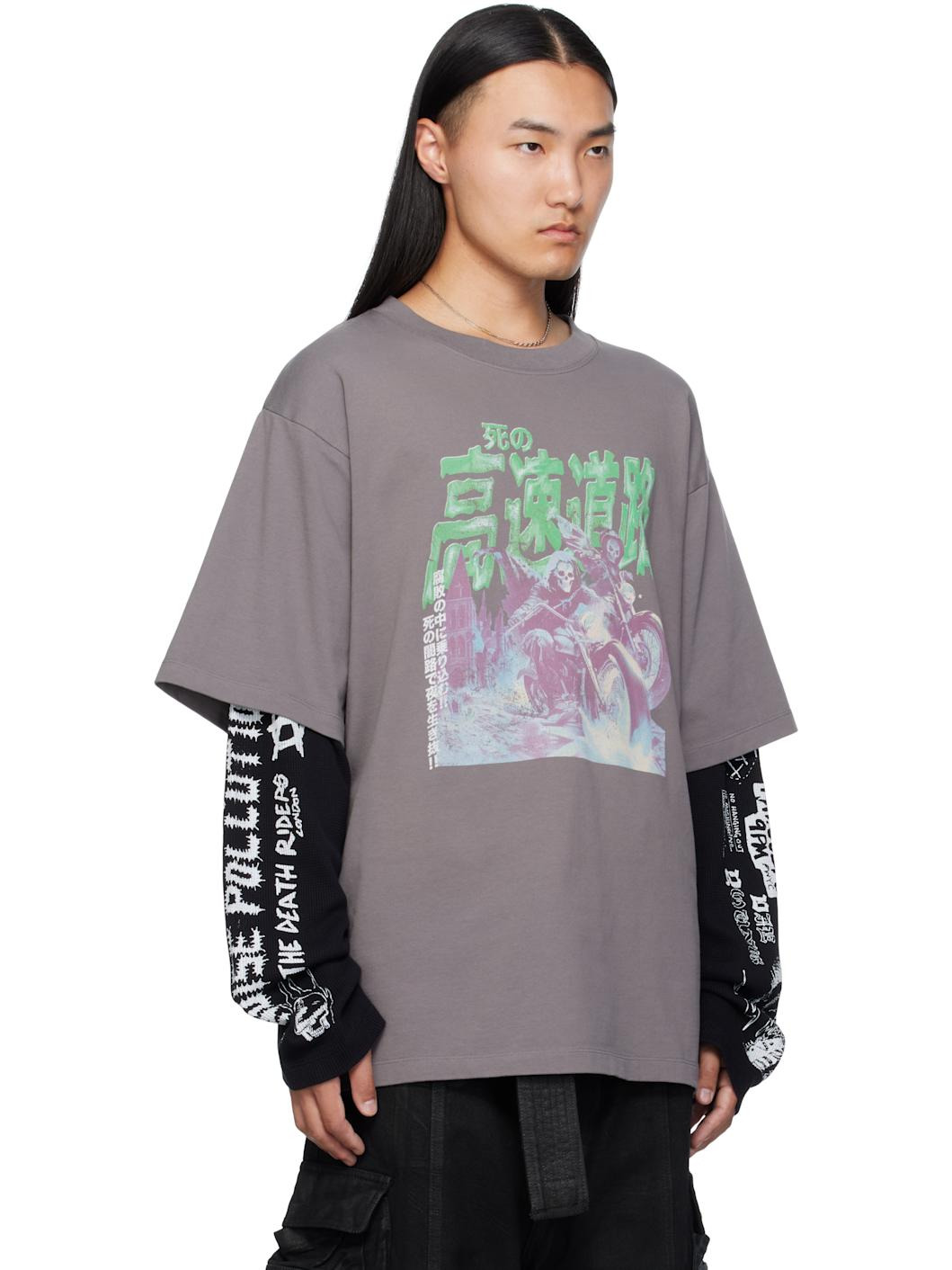 Gray Double Deck T-shirt - 2