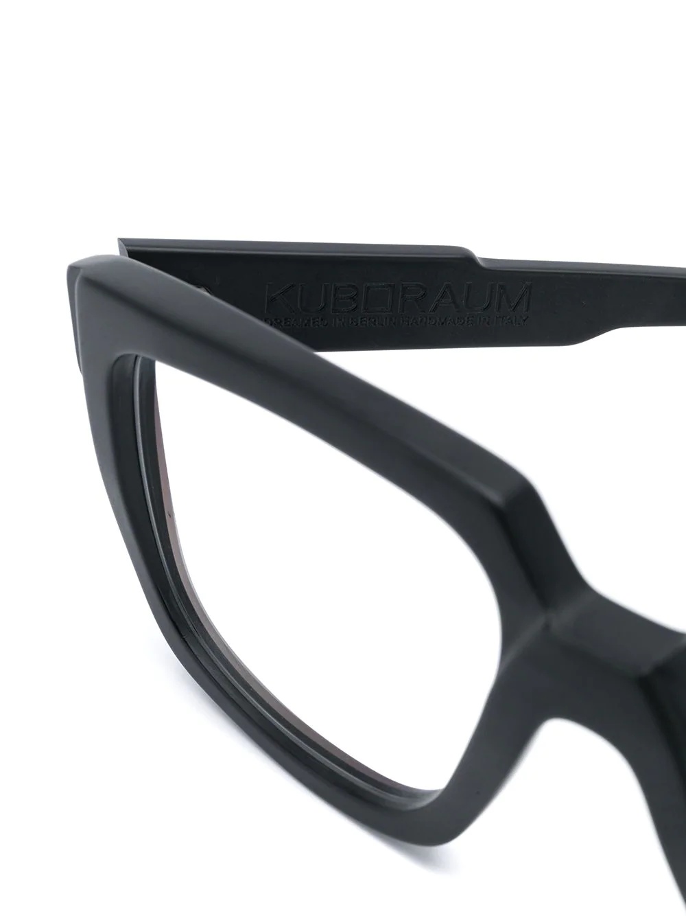 two tone square frame glasses - 3