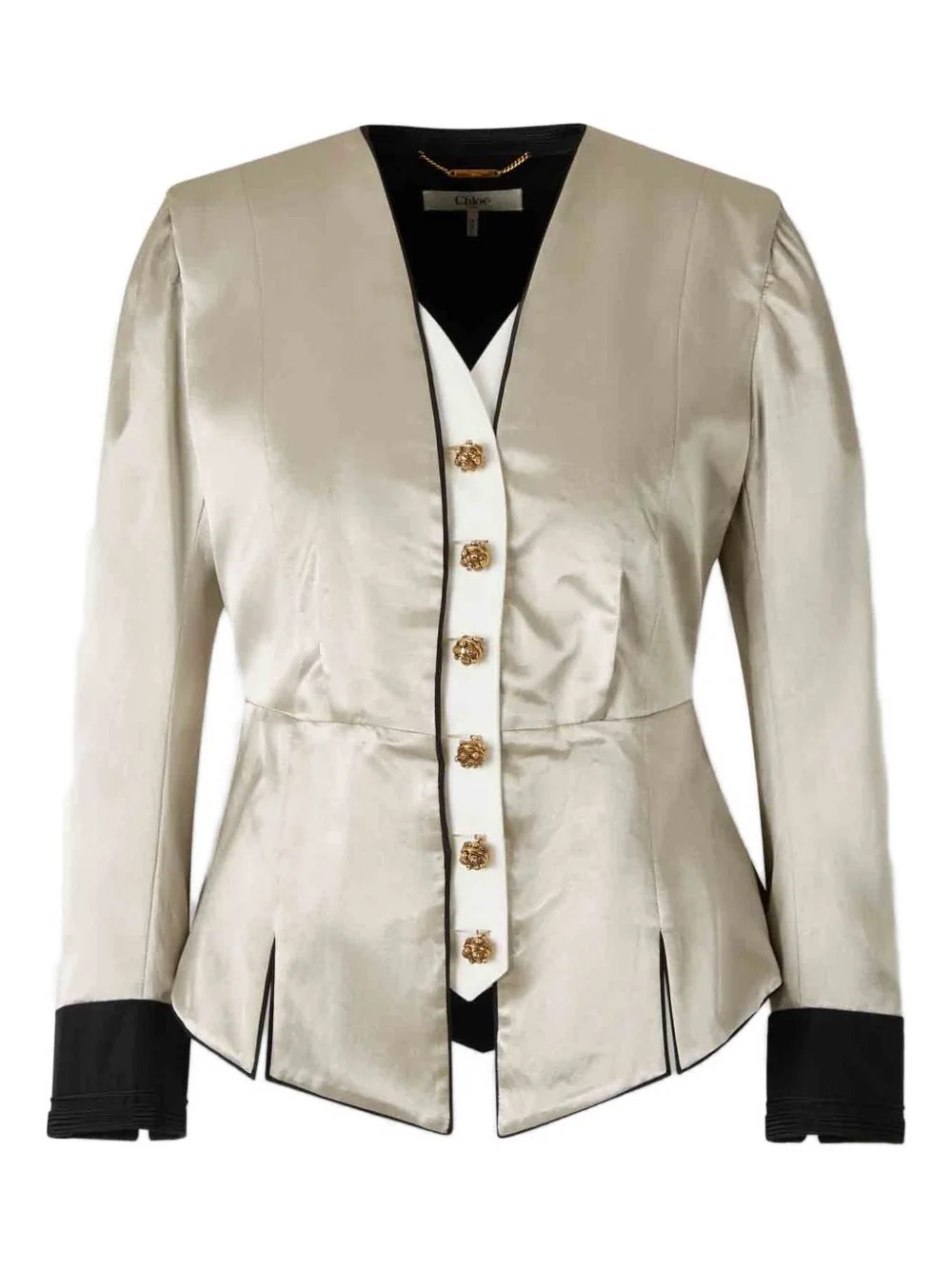 buttoned jacket - 1