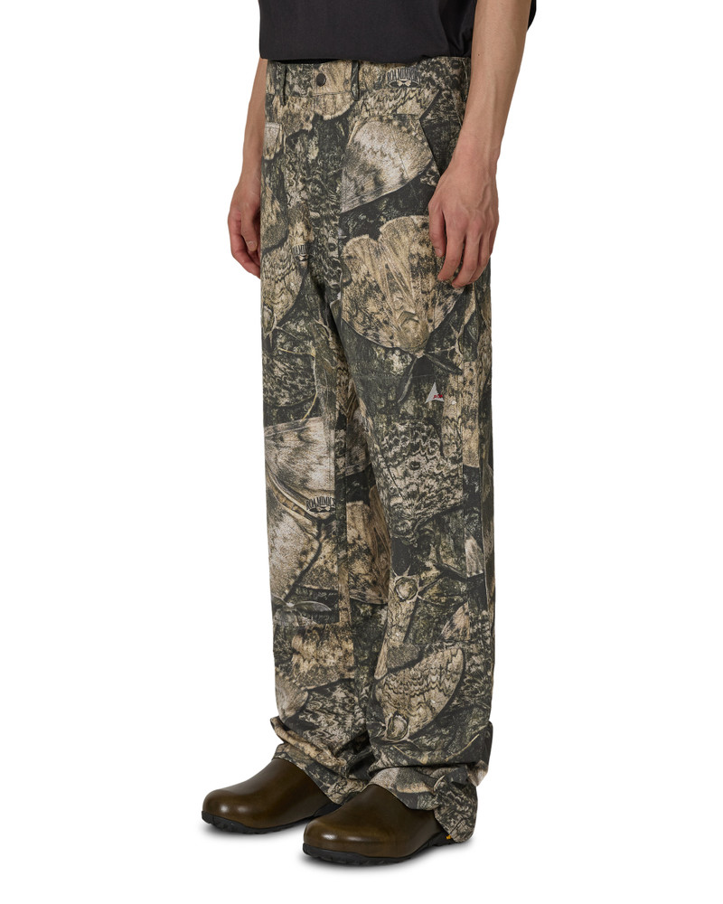 Fomes Moth Print Double Knee Pant Brown 4