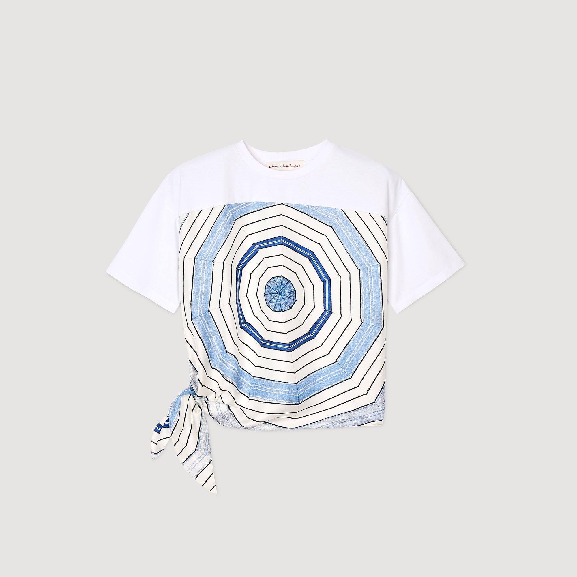 SPIRAL PRINT T-SHIRT - 6