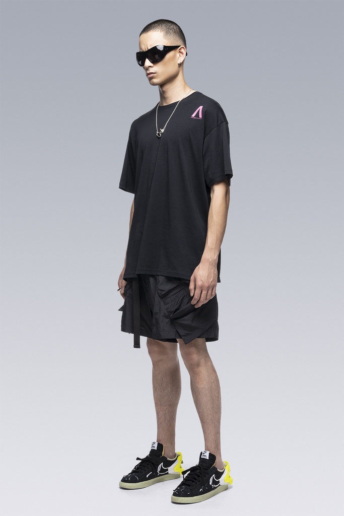 S24-PR-C Pima Cotton Short Sleeve T-shirt Black - 4