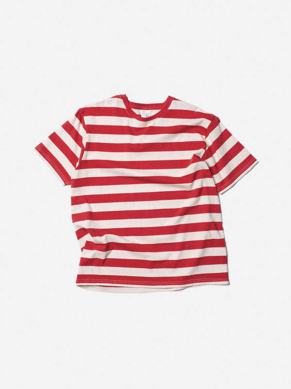 Uno Block Stripe Offwhite/Red - 1