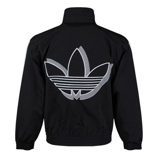 adidas originals Shadow TR WB Sports Jacket For Men Black FM1538 - 1