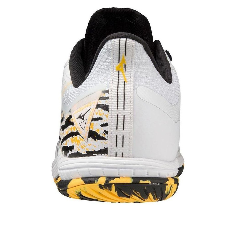 Mizuno Mizuno Wave Drive NEO 3 'White Black Yellow' 81GA220004 outlook
