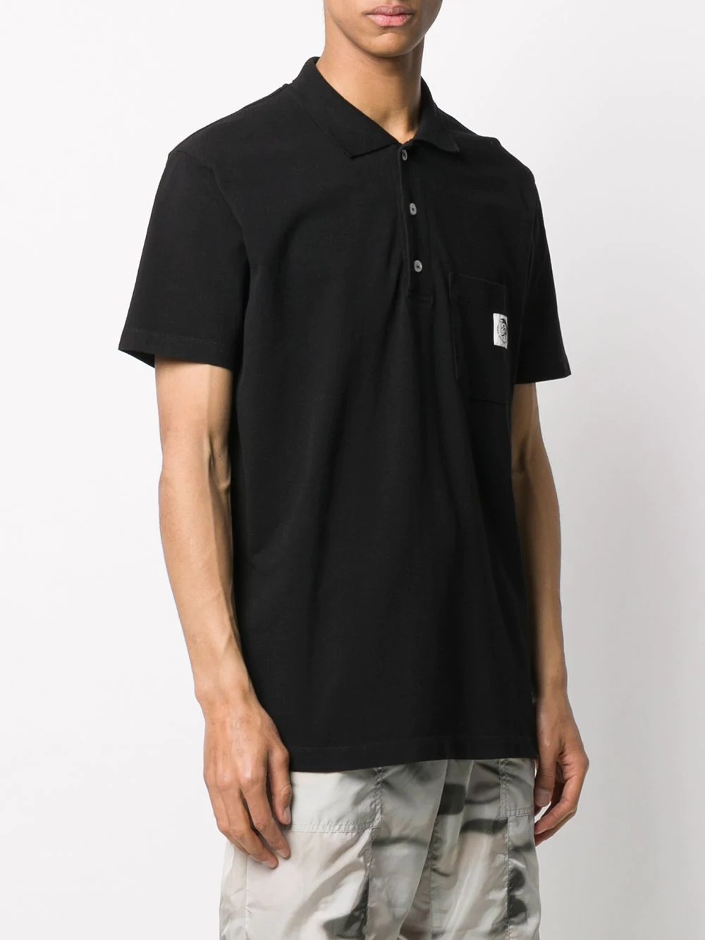 mohawk patch polo shirt - 3