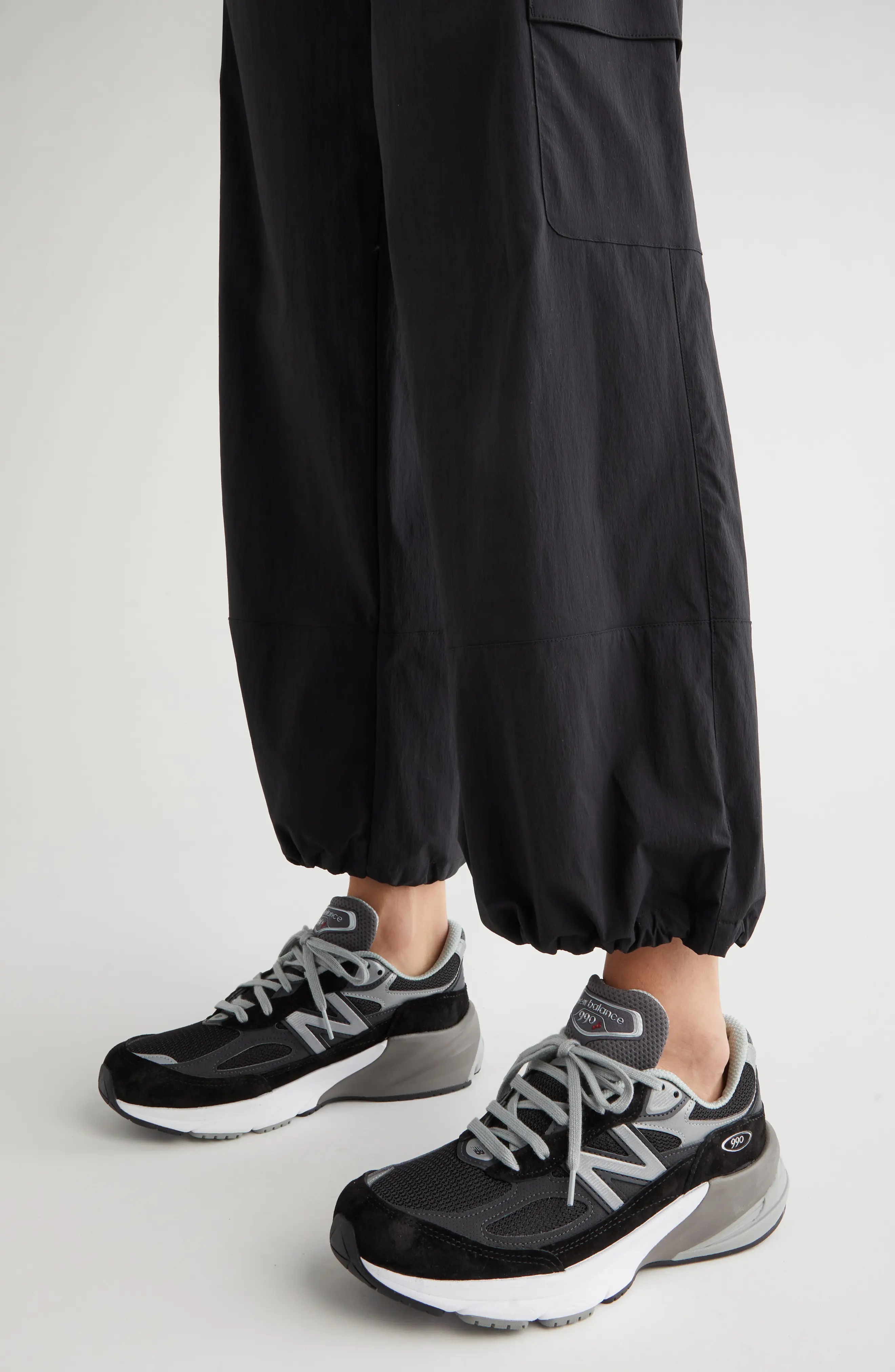 New Balance Made in USA 990 v6 Sneaker in Black/Black at Nordstrom - 4