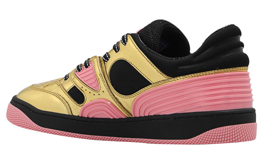 (WMNS) Gucci Basket 'Gold Black Pink' 725905-AABB8-8047 - 4