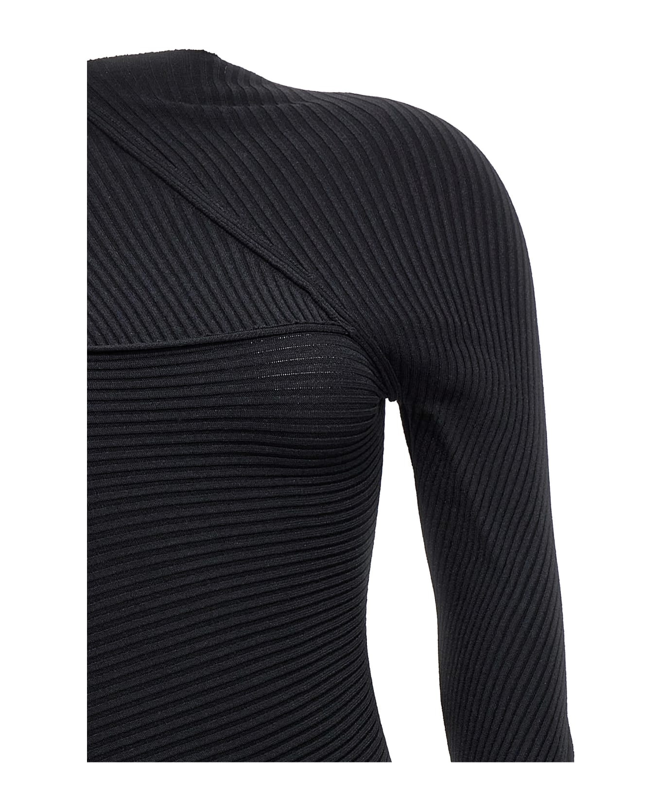 Spiral Knitted Dress - 3