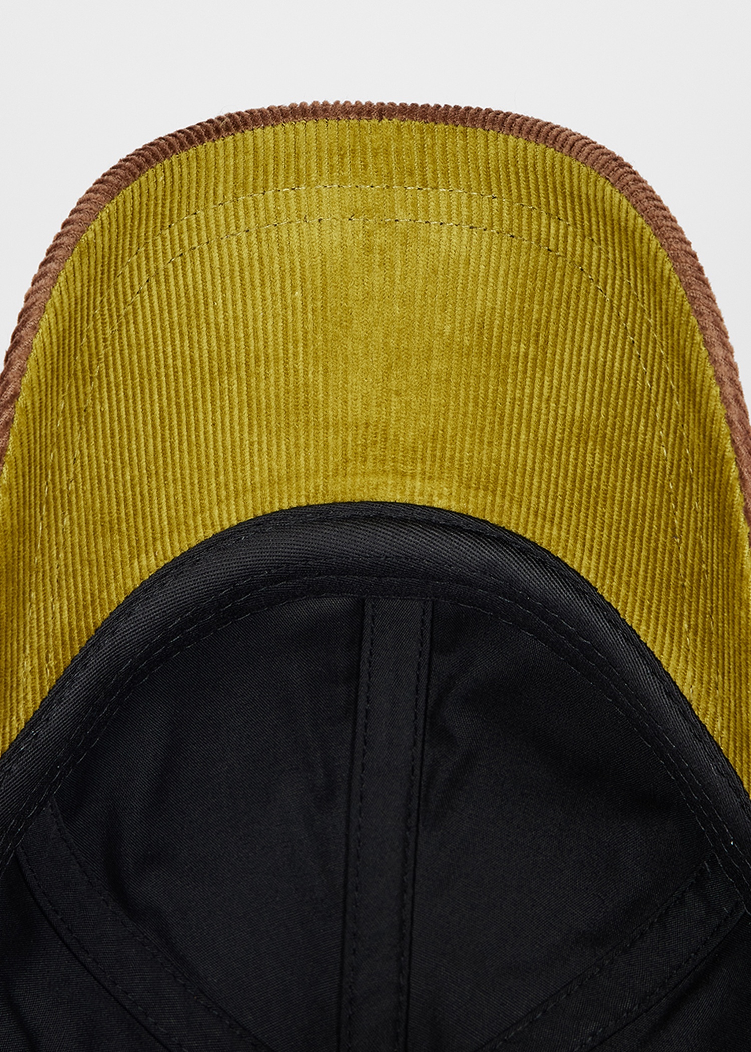 Brown Corduroy Baseball Cap - 4