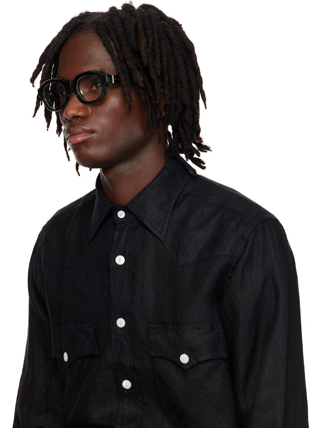 Green M1028 Glasses - 4