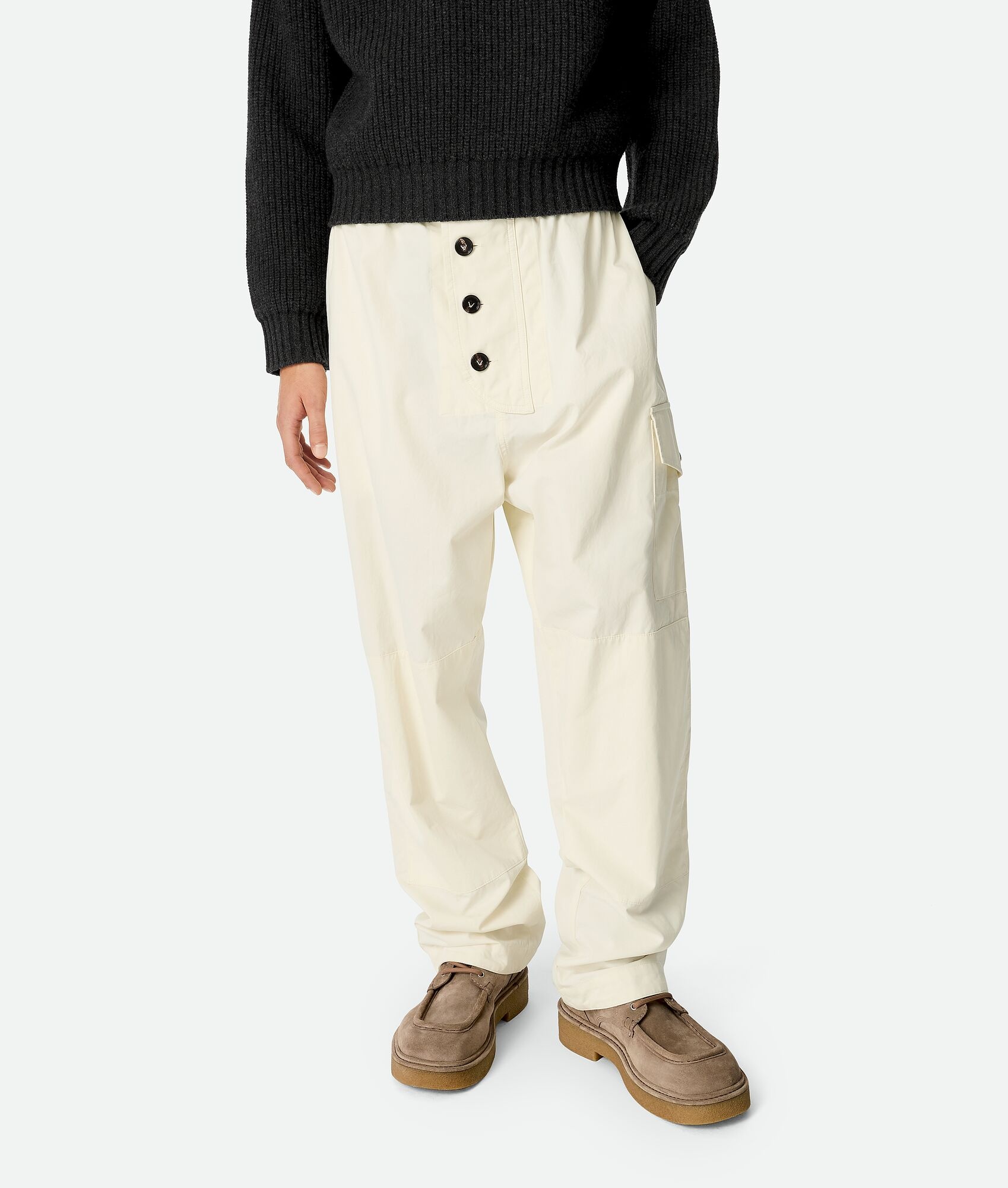 Light Cotton Twill Trousers - 4