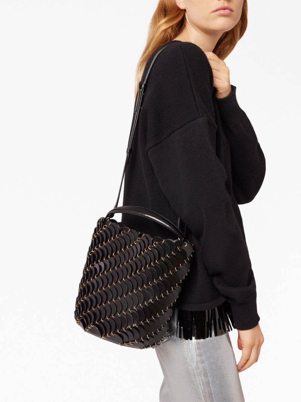 PacoÃ¯o leather bucket bag - 3