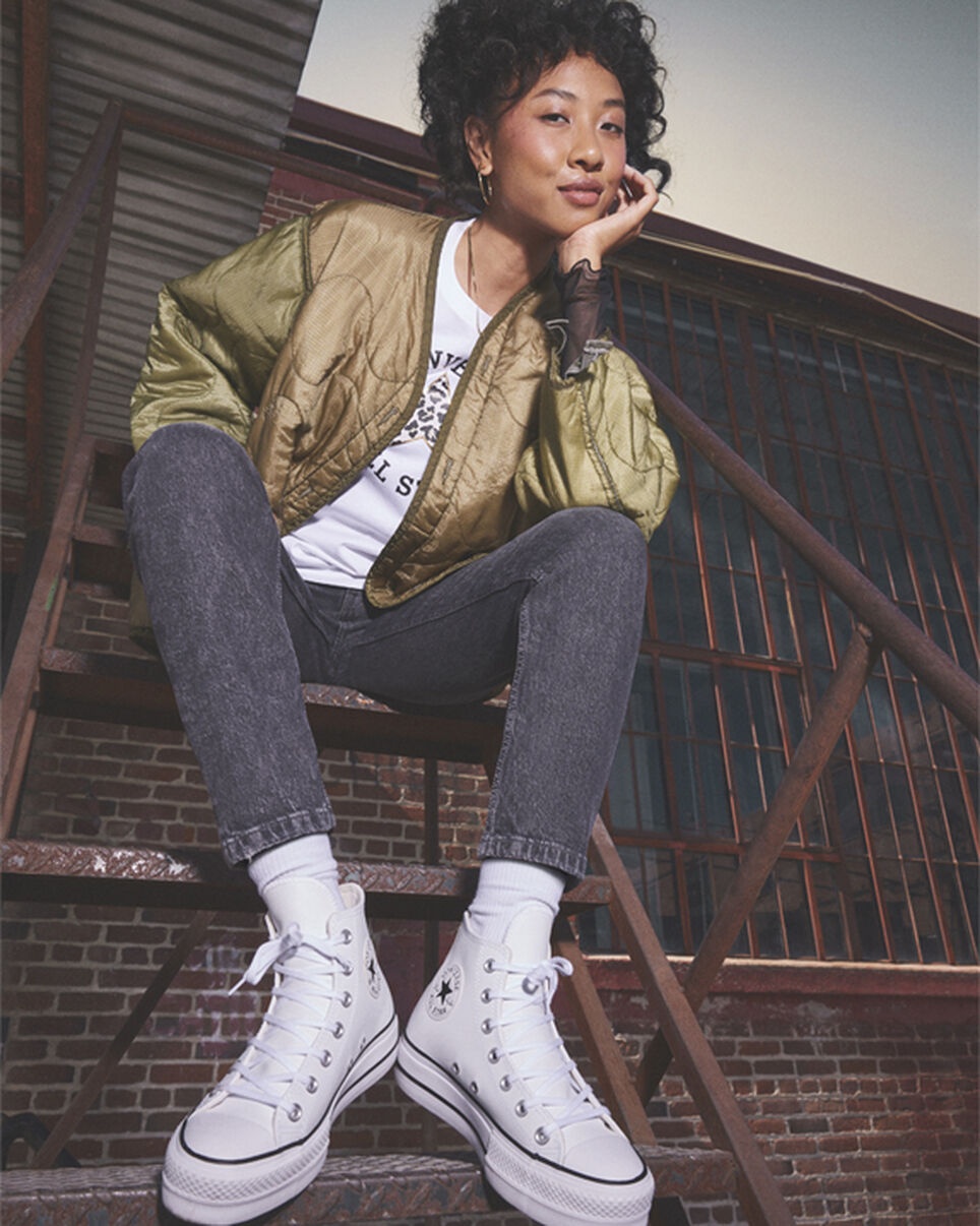Chuck Taylor All Star Leather Platform - 4