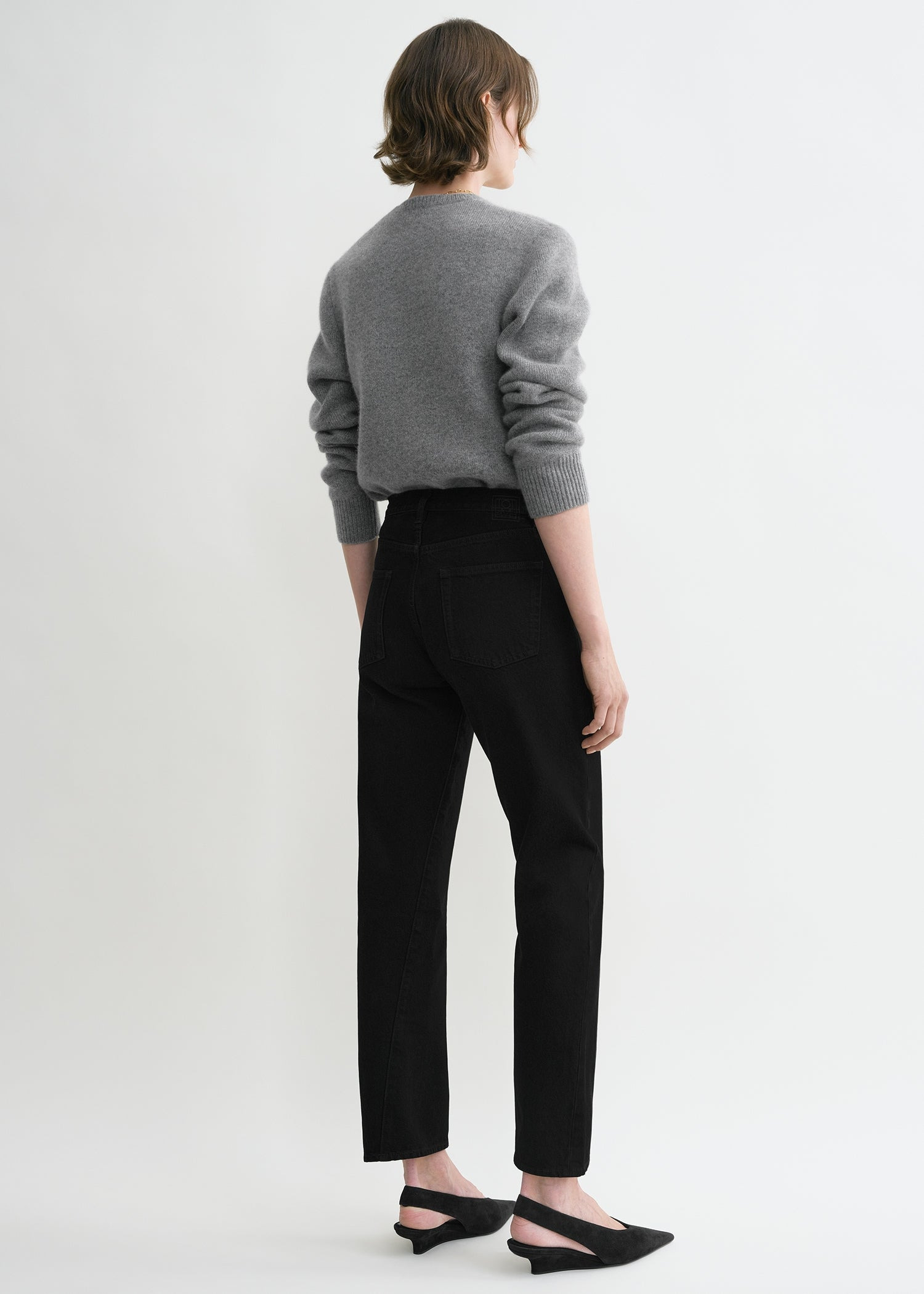 Twisted seam denim black - 4