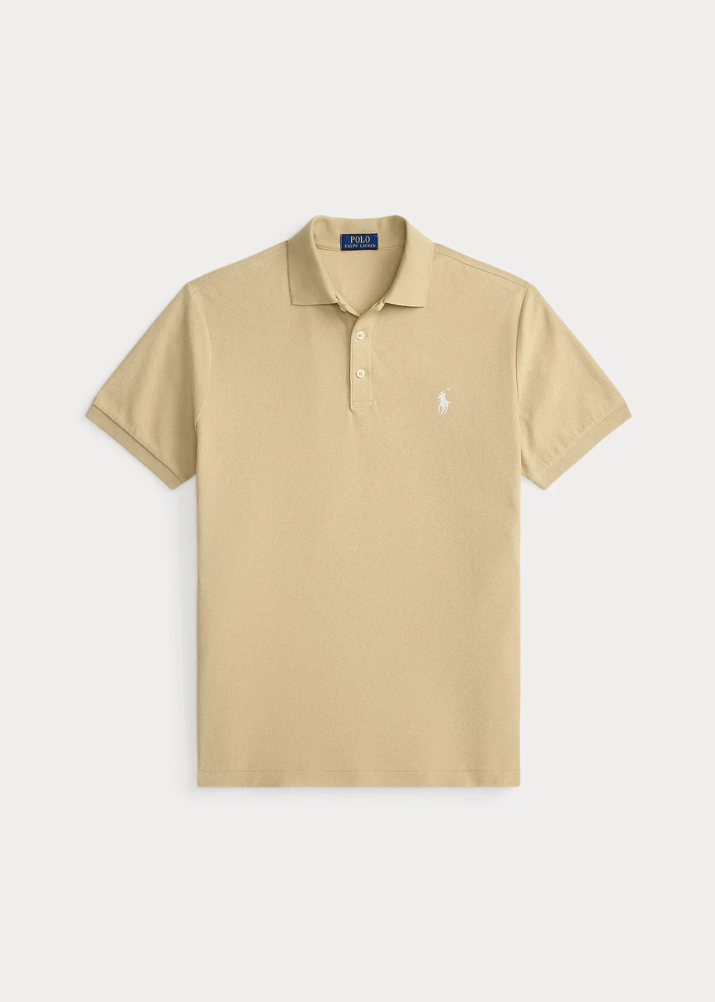 Custom Slim Fit Honeycomb-Mesh Polo - 1