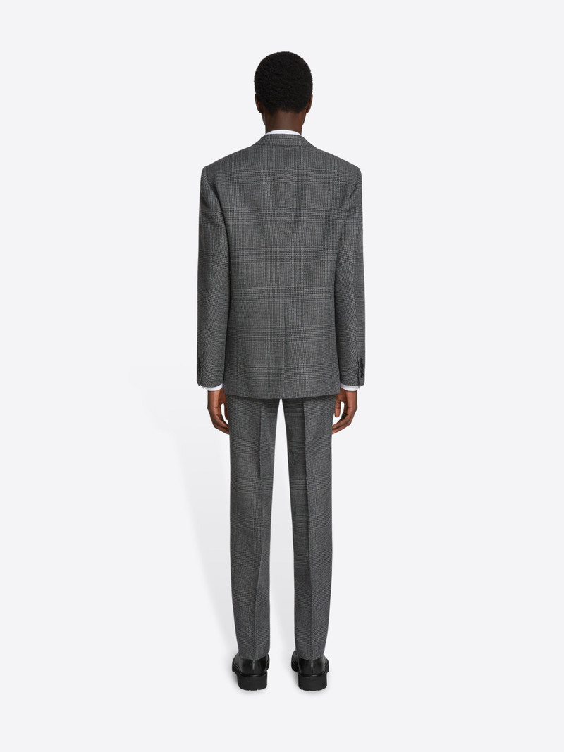 CHECKED WOOL SUIT 4