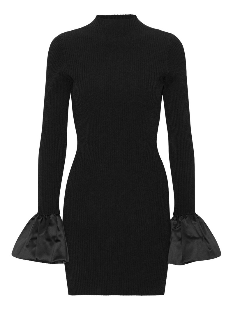 cutout knit mini dress 1