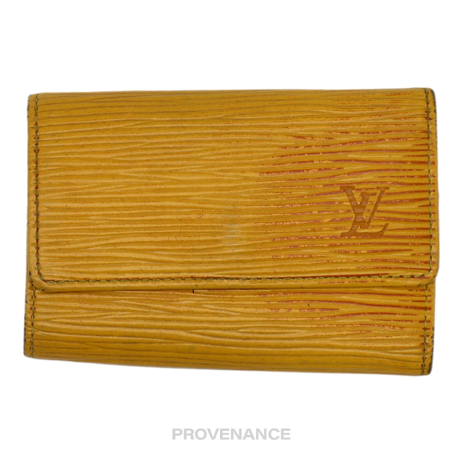 Louis Vuitton 6 Key Holder - Tassil Yellow Epi Leather - 1