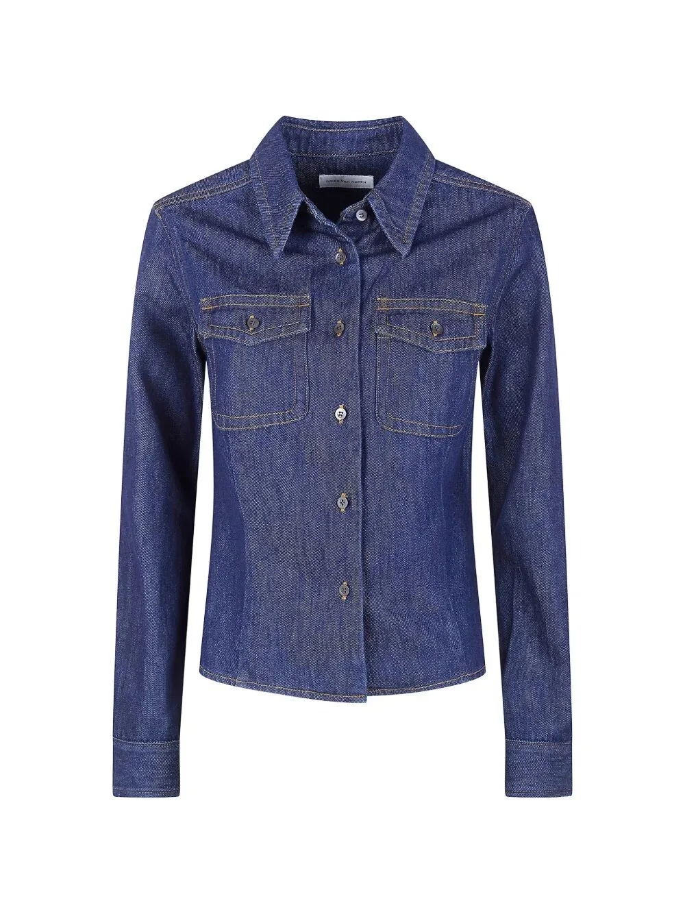 "Cellie" Denim Shirt - 1