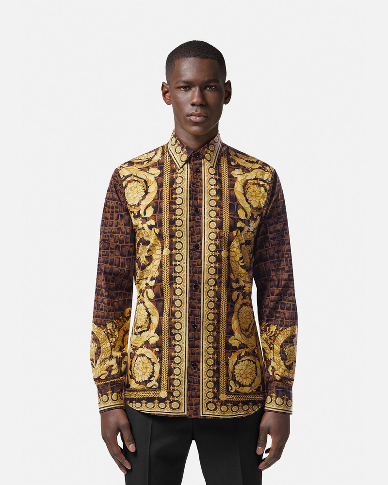 Baroccodile Cotton Shirt 3